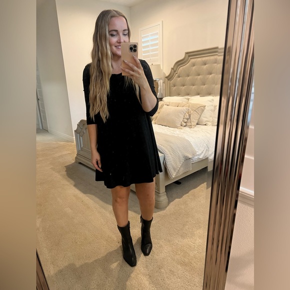 Leith Black Dress - S